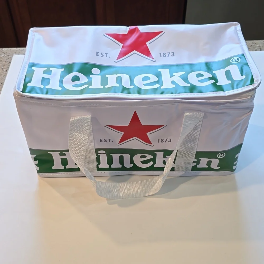 RARE Heineken Insulated Vinyl Travel Tote
